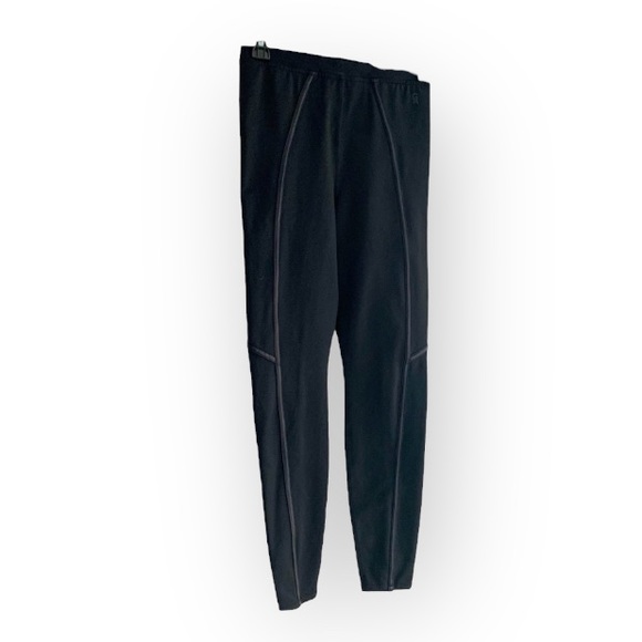 GOOD AMERICAN BLACK CORSET SEAM LEGGING SIZE SMALL - Picture 8 of 13